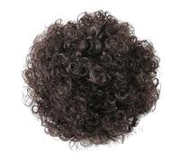 Messy Bun Extensions de cheveux, chignons courts, emmêlés, bouclés, pour femme, bouclés afro, avec cordon de serrage, queue de cheval chignon postiche (Q9-2)