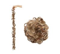 Messy Bun - Extensions de cheveux synthétiques en désordre - 13 couleurs - Chignon bouclé - 85 g - Chignon bouclé - 85 g - Taille : 1