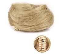 Messy Bun Hair 1/2 pcs Mini pince à griffes en désordre et oreilles de chat courtes synthétiques bouclées ondulées Extensions de chignon accessoire de perruque postiches chignons pour femmes fill