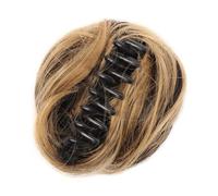 Messy Bun Hair Claw Clip in Hair Bun Synthétique Messy Bun Hair Piece Ondulés Bouclés Chignon Extensions Ébouriffé Updo Hair Buns Claw Clip Ponytail Postiches Pour Femmes Vrais Chignons Humains (
