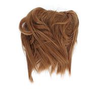 Messy Bun Hair Piece Fluffy Elegy Touled Ponytail Hair Band For Women Girls Ajustement Band élastique Cheveux synthétiques à haute température pour les fêtes Proms Mariages (Q17-27#)