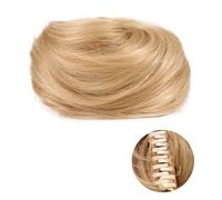 Messy Bun - Lot de 1/2 mini pinces à cheveux synthétiques bouclés et ondulés - Accessoire de perruque - Pour femme