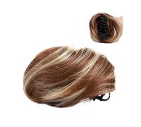 Messy Bun - Mini pince à clip pour oreilles de chat en désordre - Extensions de cheveux synthétiques courtes sur chignon, chignon - Clip pour cheveux