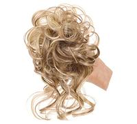 Messy Bun Postiche de chignon désordonné, chignon synthétique ébouriffé, chignon, extension de chignon élastique, postiches, chignon bouclé, chouchou pour femme