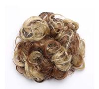 Messy Bun - Postiches de 80 cm - Chignon synthétique - Scrunchies messy - Bande élastique - Chignon droit - Chignon haut - Fibre haute température - Postiche de cheveux synthétiques naturels (12H24)