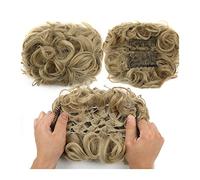 Messy Curls Bun Perruque Synthétique Chignon Facile Extensible Cheveux Peigne Extensions De Queue Cheval for Femmes Cordon Chignon Postiche Cheveux