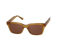 Messyweekend, unisex, Accessoires, Brun, Taille: ONE Size Lunettes de soleil rectangulaires classiques