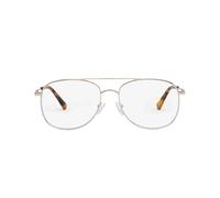 Messyweekend, unisex, Accessoires, Jaune, Taille: ONE Size Lunettes de soleil aviateur Duke Or Transparent