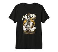 Mestre Chemise drôle de Combattant de Capoeira Roda T-Shirt Haut de Gamme