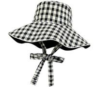 MESU Chapeau bob à large bord réversible pour femme - Chapeau de pêcheur pour voyage et plage