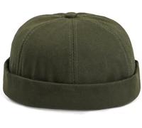MESU Hommes Borderless Docker Cap Bonnet Vintage