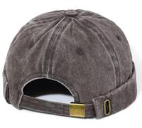 MESU Hommes Docker Cap Boundless Cap Worker Sailor Hat Bouclé Vintage Bonnet