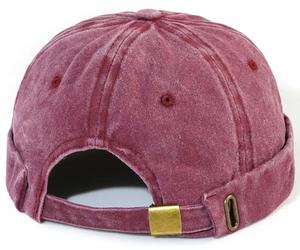 MESU Hommes Docker Cap Boundless Cap Worker Sailor Hat Bouclé Vintage Bonnet