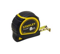Stanley Mètre ruban Tylon 0-30-657 – 8 m x 25 mm – bi-matière