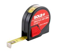 Sola Mètre à ruban Video-Flex VF 3 – noir/rouge, 3 m