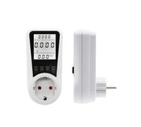 Mesure Consommation Electrique, Appareils de mesure des coûts d'électricité, wattmètre, compteur de consommation d'énergie (1 Pack)