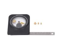 MESURE D'ANGLE MAGNÉTIQUE RÈGLE POLYVALENTE EN ACIER INOXYDABLE POUR DES MESURES PRÉCISES D'ANGLE