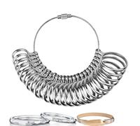 Mesure De Doigt Pour La Taille De La Bague, Outil De Mesure De La Taille Des Doigts | Modèles De Calibreur De Bijoux Et De Jauge D'anneau-Calibreur Précis De Doigt D'anneau, Outil De Calibreur De Bijo