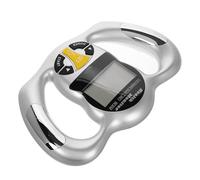 Mesure de Graisse Corporelle Portable, Calculateur Bmi en Abs Argenté | Interface Simple, Rapports de Santé, Format Léger à Main, pour Suivi Fitness et Contrôle Corporel