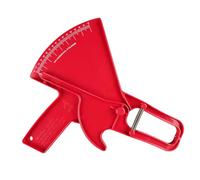 Mesure de la graisse corporelle - Mesure de la graisse de la peau - Pied à coulisse corporel Skinfold de 0 à 88 mm - Appareil de mesure professionnel portatif et précis - Double ressort pour