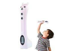 Mesure de la hauteur à ultrasons | Outil de mesure de la hauteur sans fil | Stadiomètre numérique intelligent sans fil avec écran d'affichage, pour la maison, la salle de sport