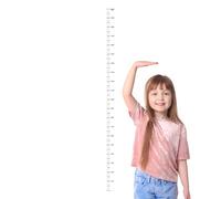 Mesure de la hauteur du mur, 0-78,74 cm, autocollant pour mesurer la hauteur de croissance, règle transparente amovible imperméable, autocollant mural pour filles et salle de jeux