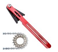 Mesure de maillons de chaîne de vélo - Appareil de test d'étirement, acier unique pour l'évaluation de la tension, compteur calibré avec échelles précises, matériel de mécanique, composant de poche