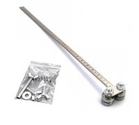 Mesure de positionnement robuste de 60 cm, antirouille de 3 mm d'épaisseur pour une mesure précise et une coupe permanente, large application, mesure professionnelle