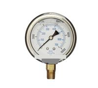 Mesure de pression 0-10 000 PSI Face 2,5" Dispositif de décharge de pression 1/4" NPT