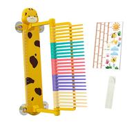 Mesure de saut verticale - 120 cm - Entraîneur de saut réglable pour enfants - Outil de frappe tactile - Évaluation de la hauteur - Équipement d'entraînement - Journée des enfants pour le