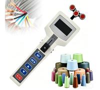 Mesure de tension numérique, Tensiomètre portatif pour fil et fil de trame avec communication USB, 3 modes, stockage de 41 données, plage de tension de 4 à 200,0 cN, pour fil, fibre, fil m 100~5000CN