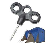 Mesure de Tente en métal, Pointes de Tente,Campings légers | Pice de Cour pour Vent Fort, ongle Non Rude pour Le Jardin de Patio extérieur