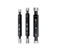 Mesure des filetages intérieurs, Jauge de bouchon à filetage fin métrique 6G M18-M31 Gcr15 en acier 0.5-2.0mm(M26,X 0.5)