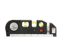 Mesure du niveau 4 en 1, appareil de mesure du niveau à bulle, mesure du niveau multifonction de l'horizon vertical 0-15 cm