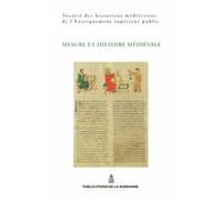 Mesure et histoire médiévale