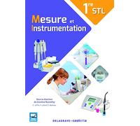 Mesure et instrumentation 1re STL (2017) - Manuel élève