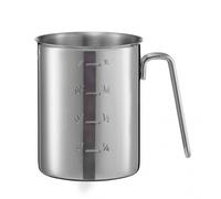 Mesure graduée intérieur & extérieur en inox 0,50 Litre - ø 9 cm