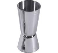 Mesure pour bar, en acier inoxydable 18/10, graduée, qualité lourde, variante au choix : Double mesure pour bar 2,5/5 cl Variante : Double mesure pour bar 2,5/5 cl