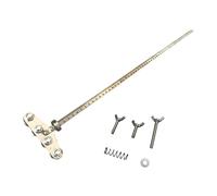 Mesure professionnelle antirouille 201 de 3 mm d'épaisseur pour une coupe précise du bois et une construction - Guide amélioré transportable contre le pliage professionnel