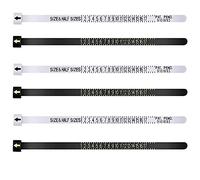 Mesure Taille Bague 6 PCS US Ring Sizer Anneaux, Pour Mesurer Taille Doigts Mandrin et Anneaux en Métal pour Mesurer Les Tailles de Bagues/Doigts