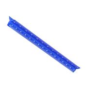 Mesurer L'outil D'échelle Triangulaire De 320 Mm Avec Des Gradations Gravées En Trois Règles Techniques En Aluminium De Couleur Élégante