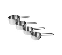 MESURES casserolelettes inox x 4 Inox 60ml à 200ml