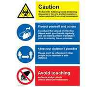 Mesures de distance sociale pour le commerce de détail et les entreprises