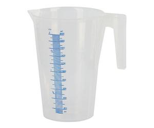 Mesureur avec échelle de remplissage - diff. Tailles pour aliments, résistant à l'huile