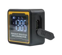Mesureur D'angle Numérique | Inclinomètre de Mesure de Précision Électronique Portable - Jauge de Niveau Outils de Menuiserie,Pour la Mécanique le Travail des Métaux la Construction la Menuiserie la