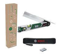 Mesureur d'angle UniversalAngle de Bosch (mesure et transfert précis d'angles jusqu'à 220°, avec fonction de calcul intégrée pour les angles d'onglet, dans boîte carton pour e-commerce)