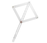 Mesureur d'angles professionnel multifonction avec poignée ergonomique, facile à transporter pour l'installation de porte de menuiserie, outil d'angles multiples pour rénovations