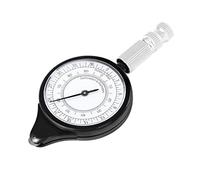 Mesureur de Carte Portable Calculateur de Distance Télémètre de Carte Boussole de Mesure avec Roue en métal pour Le Camping Boussole de randonnée pour la randonnée