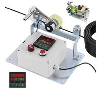 Mesureur de longueur électronique de haute précision, compteur numérique de câbles, plage de mesure 0-999999 m, pour fils, câbles, fils d'étain et divers matériaux linéaires.