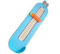 Mesureur de Pieds Bébé Garçon et Filles, Appareil de Mesure Précis, Bleu | ABS Plastique, Forme Lapin Mignonne, Usage Maison, Aide à Choisir la Pointure